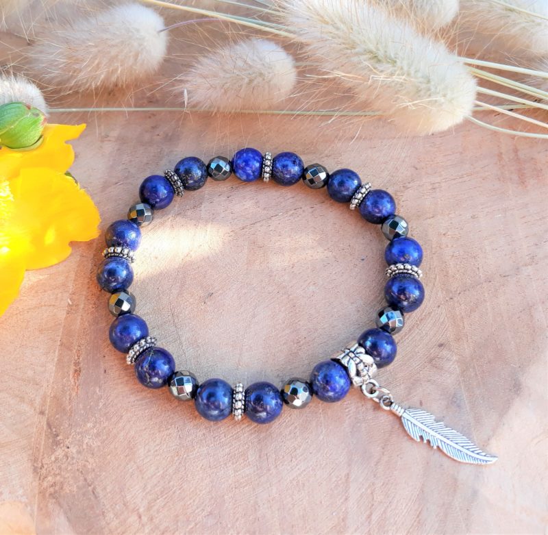 Bracelet Lapis Lazuli equilibre et apaisement 