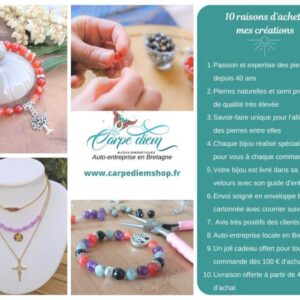 carpe diem bretagne bijoux pierre naturelle