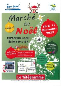 Marche-de-Noel-Damgan-2022 cadeau bijoux énergétiques pierre naturelle bracelet marque page femme homme bretagne