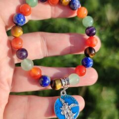 bracelet saint michel archange pierre